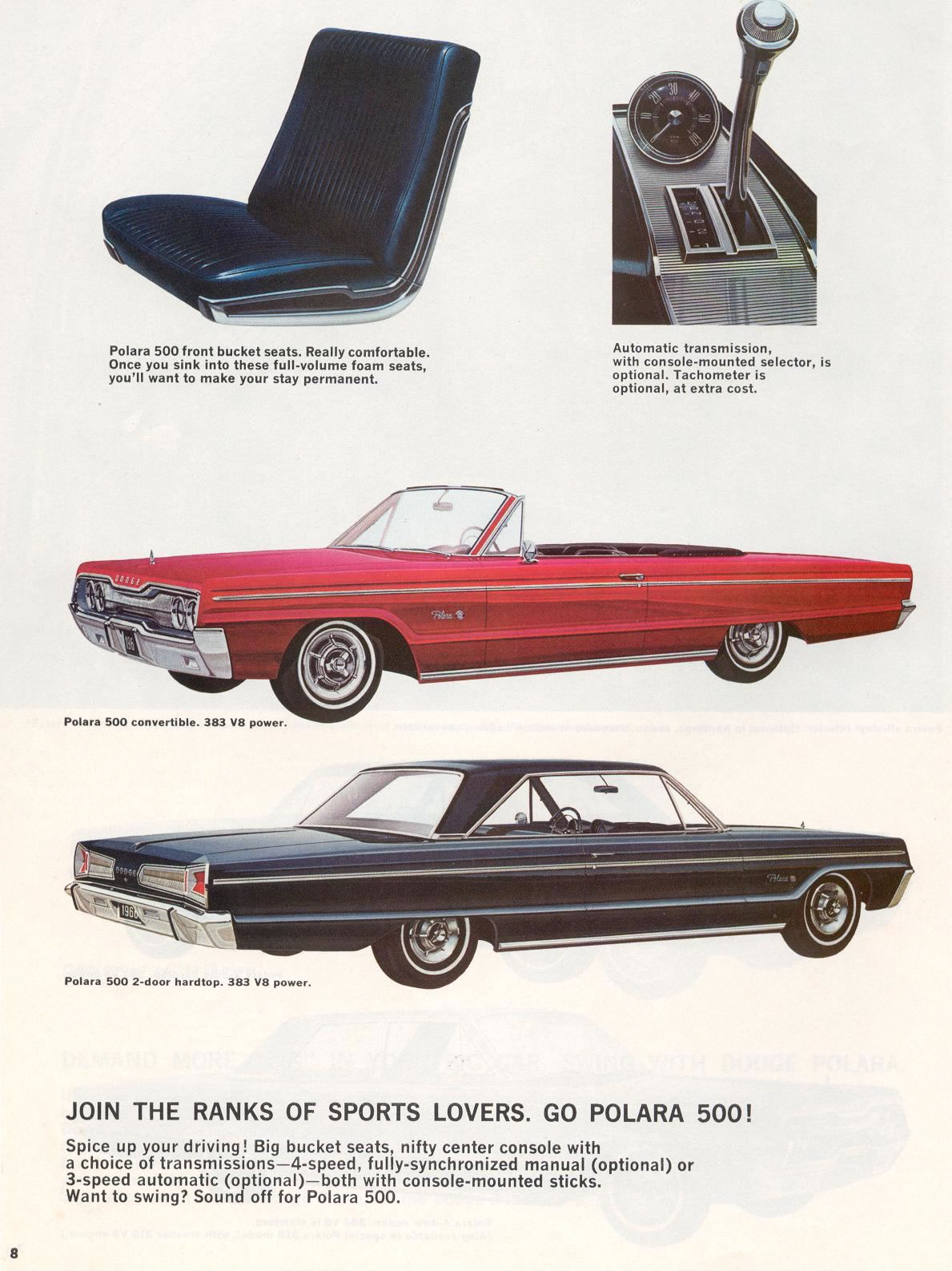 1966 Dodge Brochure Page 13